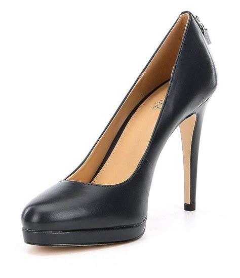 high heels michael kors|Michael Kors closed toe pumps.